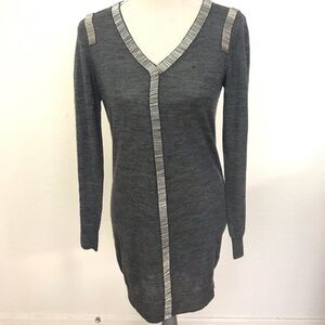 All Saints Hand Embelished Merino Wool Sweater